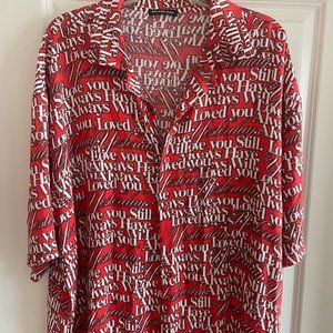 Balenciaga 'I will Always Love You' Oversized Shirt